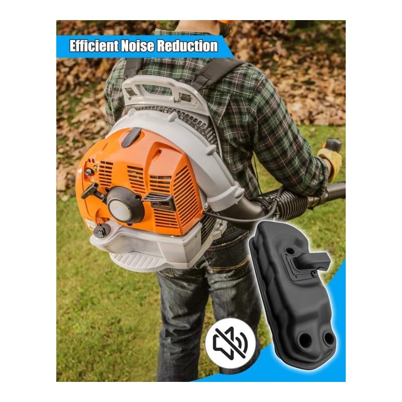 Blower Muffler Fit for Stihl BR800 BR800X BR800C BR800C-E Backpack