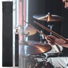 Drum Stick Bag, PU Leather Drumstick Holder Portable Drumstick Case