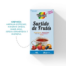 Therbal Infusión Surtido de Frutes 25 Saquitos