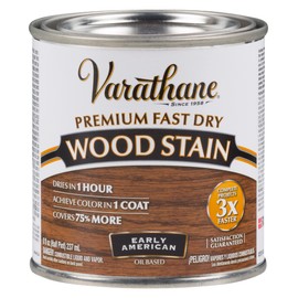 Varathane 262024 Varathane-262024 Premium Fast Dry Wood Stain, Half Pint, Early American, 8 Fl Oz