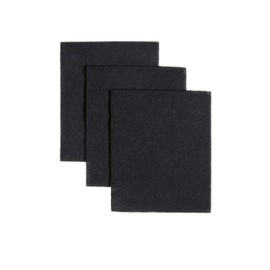 Compatible to BP58 Non-Ducted Charcoal Replacement Filter Pads for Range Hood, 7-3/4 by 10-1/2-Inch, 3-Pack
