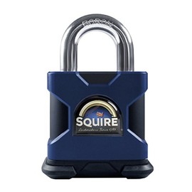 Henry Squire Stronghold P5 Cylinder Open Shackle Steel Padlock, 50 mm (Length)