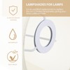 KESYOO Lamp Shade with Catch Only Umbrella Replacement Tabletop Fabric
