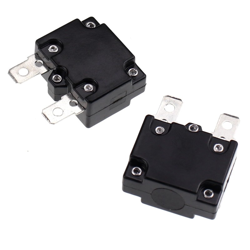 RKURCK 25 Amps Thermal Circuit Breakers 125/250VAC 32VDC Automatic Reset