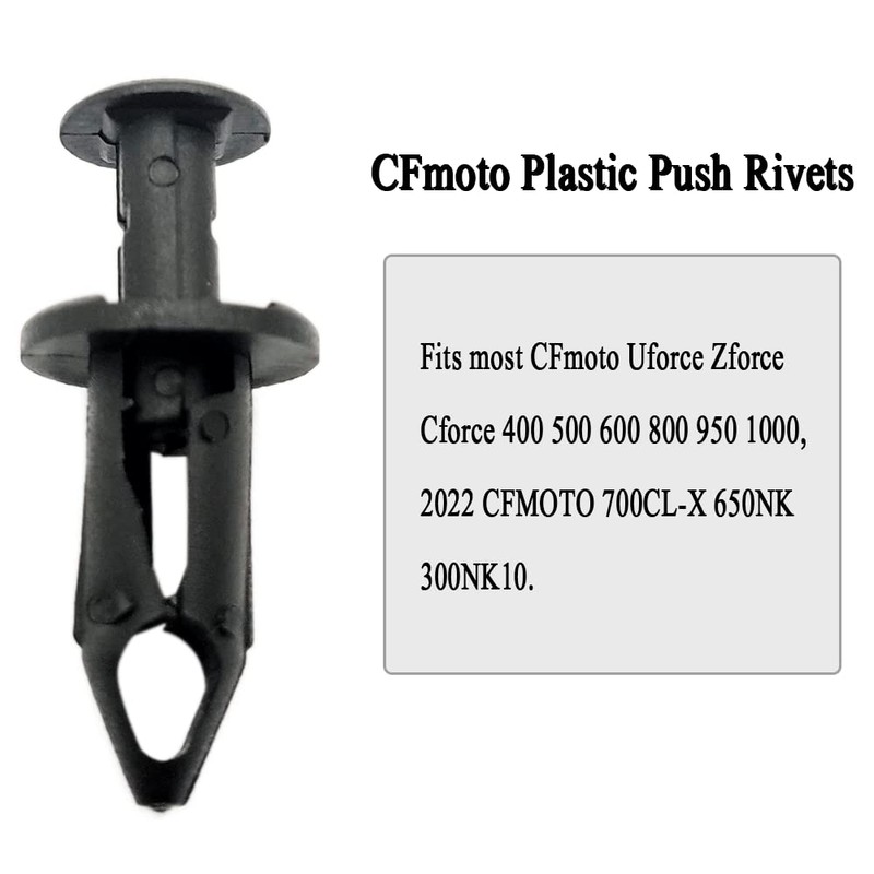 QYMOTO CFMOTO Plastic Rivets Push Pins for CFMOTO Uforce Zforce
