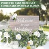 Boda Decoracion Pack - 6PCS Guirnalda de Flores Artificiales para
