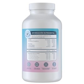 Mag Balance | Magnesio de 4 Fuentes | 200 Cápsulas · Rinde 100 Porciones