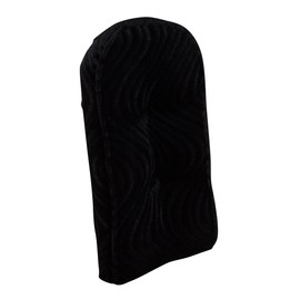 Fenix Cycles Velour Sissy Bar Back Cushion, (Black)