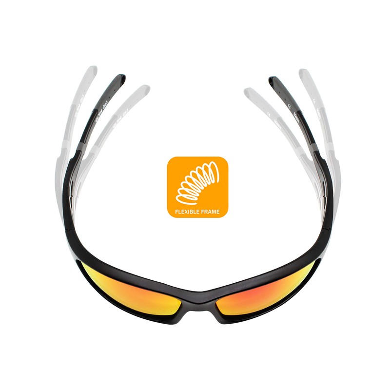 Eltin Spark Brille Sport, Unisex Erwachsene Einheitsgröße Schwarz