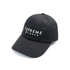 Supreme Trimmer Hat | Black Hat, White Logo | Golf