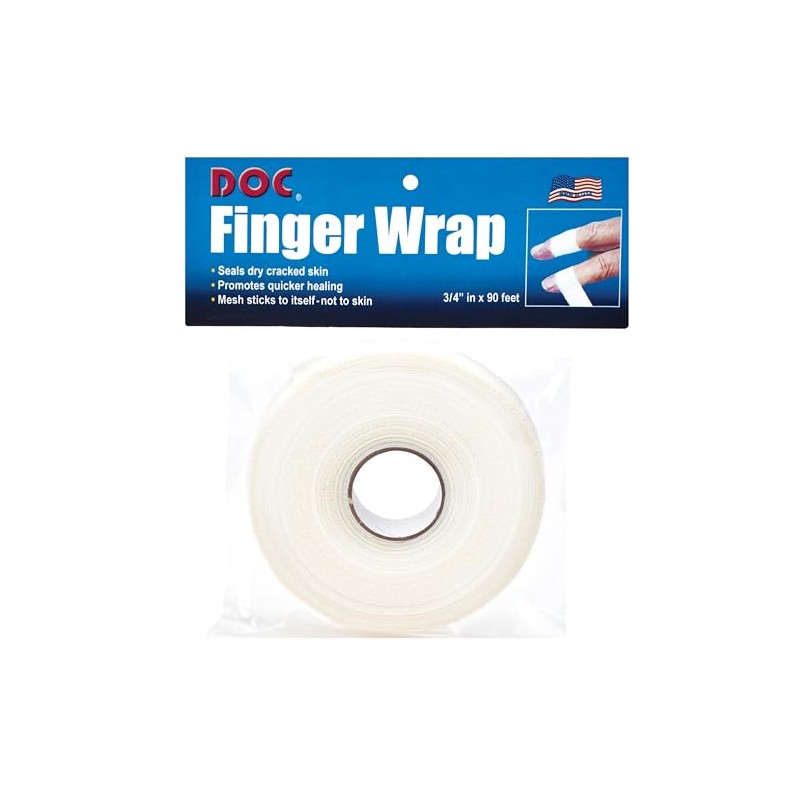 Tourna Finger Wrap Protective Tape, White