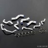 G-PLUS Silicone Radiator Hose Kit w/Clamps Compatible with Mazda MX5