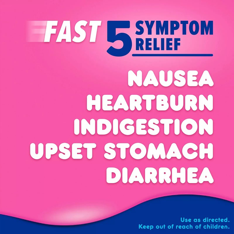 Pepto Bismol Liquid Ultra for Nausea, Heartburn, Indigestion, Upset Stomach,