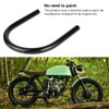 KIMISS Motorcycle Rear Seat Frame Mounting Angle Frame Loop Hoop