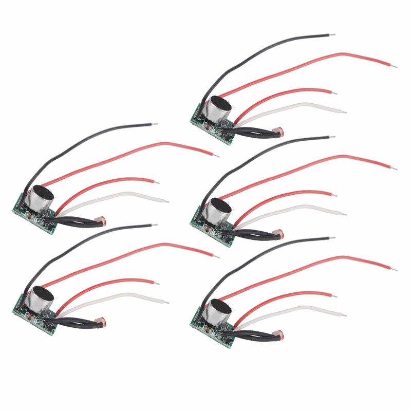 5Pcs Sound Control Switch Module Solar Light Sensor Module Circuit