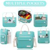 TuErCao Preppy Lunch Box for Women Aesthetic Insulated Lunch Bag
