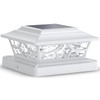 SIEDiNLAR Solar Post Lights Outdoor 4 Modes Deck Fence Post