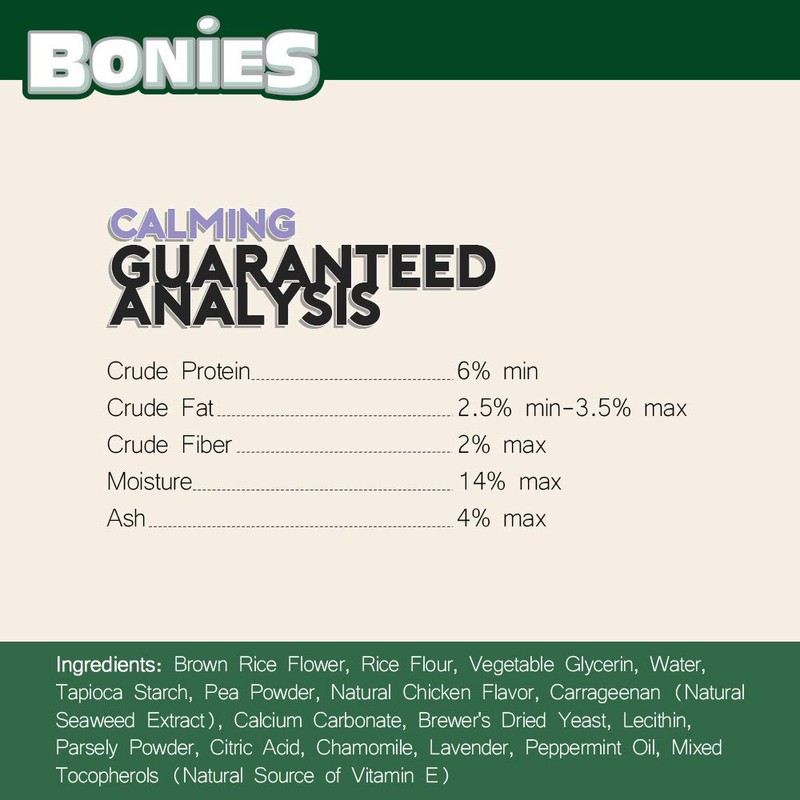 BONIES Natural Calming Regular Singles (2.23 oz)
