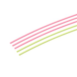 MECCANIXITY Fiber Optic Rods PMMA 0.5mmx20cm for Sight Filament Red, Green, 1 Set Pack of 5