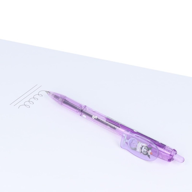 Sunstar Stationery mofusand Oil Based Ballpoint Pen with Plate, Chromi