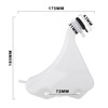 BIUGERCN ATV Coolant Tank Bottle with Oil Hoses Water Coolant