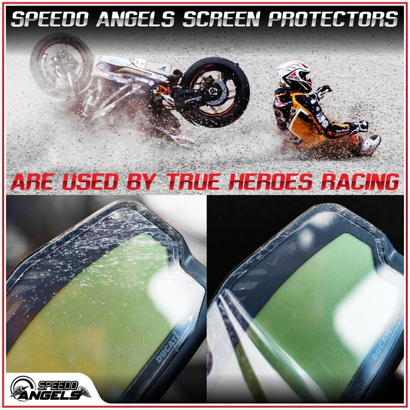 Speedo Angels Dashboard screen protector for XSR700 XSR900 2 x