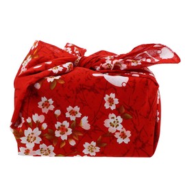 VALICLUD Bento-Wickeltuch im Japanischen Stil Bento-Tischset Lunchbox-Taschentuch Japanischer Blumenstoff 50 cm
