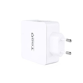 Dual Port Wall Charger - USB-C Power Delivery (PD) and USB Quick Charge 3.0 (QC3.0) Total Output Power 48 W in White - Ideal for Compatible Devices, Allows Fast Charging