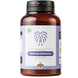Goba BIO Hericium Erinaceus Pulver (100g) [aus Slowenien] Tausendkraut