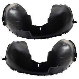 TRQ Inner Fender Liner Set Compatible with 1999-2005 Saab 9-5 SB1248101 SB1249101