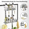 ODesign Over The Door Shower Caddy, 3-Tier Adjustable Hanging Shower
