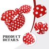 Canlierr 2 Pack Polka Dot Headbands Retro Plaid Christmas Bandana