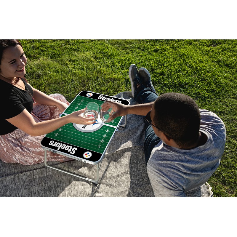 PICNIC TIME Pittsburgh Steelers Mini Portable Table