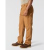 Carhartt Men's Firm Duck Dbl Front Work Dungaree, Carhartt Brown,
