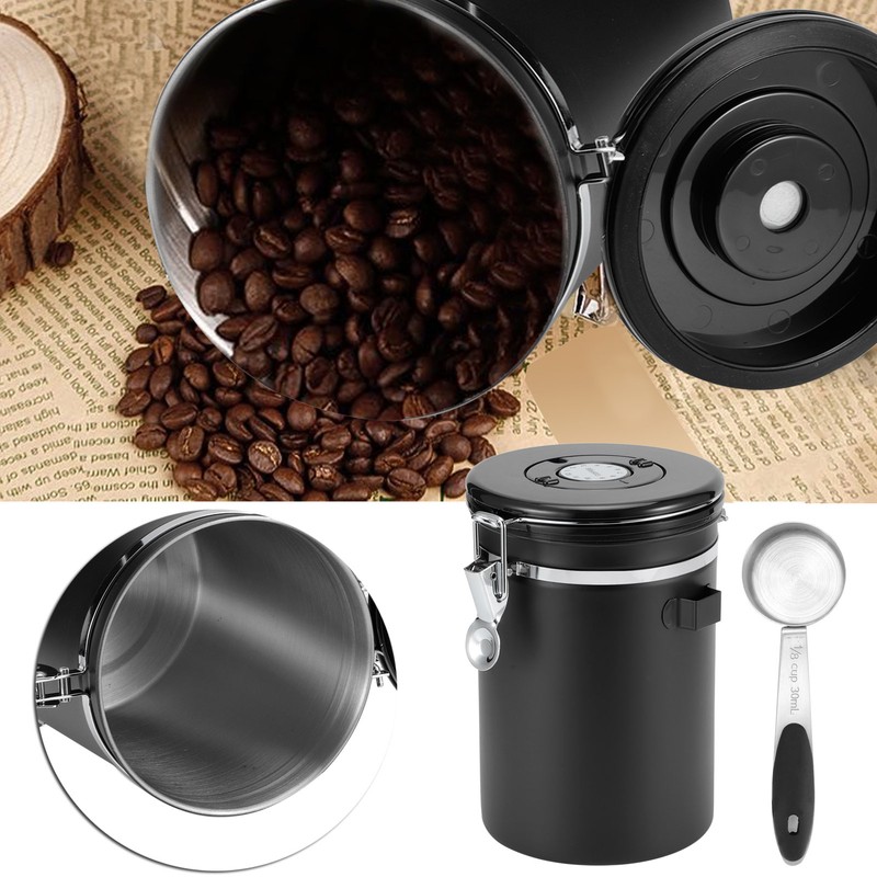 1.8L 304 Stainless Steel Sealing Can Airtight Storage Container with