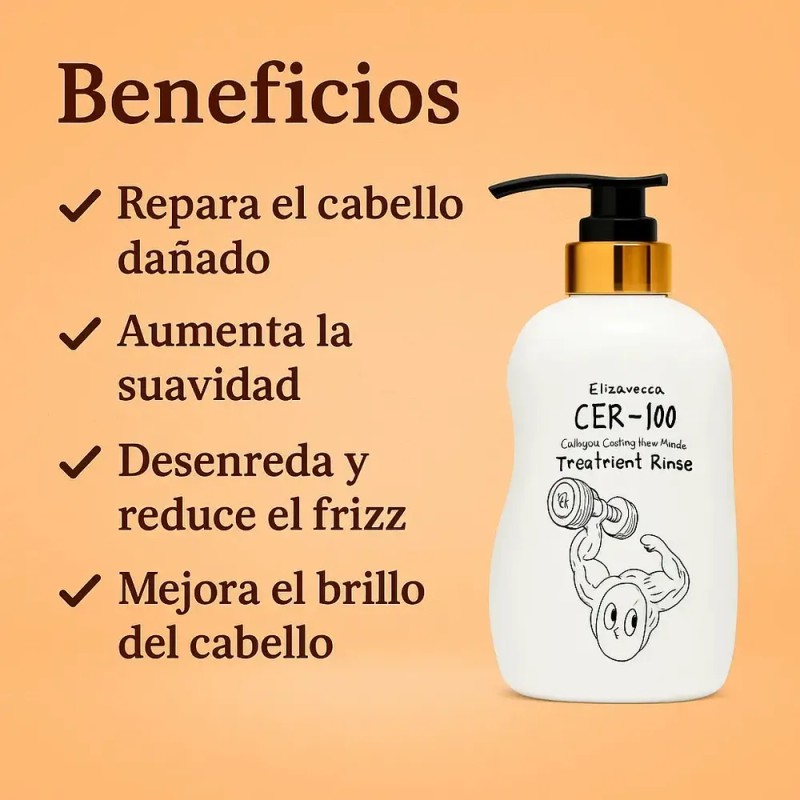 Elizavecca Cer-100 Collagen Coat Hair Muscle Treatment Rinse
