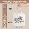 SEWSONG 2025 Teacher Appreciation Canvas Tote Bag Gifts for Women,Aesthetic