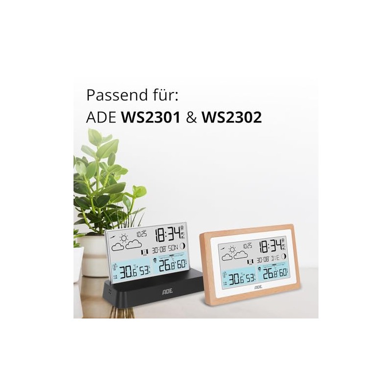 ADE Outdoor Sensor WS1002 for Weather Station Replacement | 3