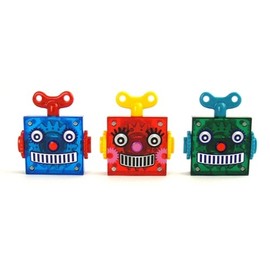 Blue Robot Tape Measure (5 feet) for Crochet, Cloth Measuring, Sewing, Tailor Fabric Measurements, Body Measuring