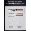 HEZHEN Kiritsuke Knife, 5.8 Inches Small Chef Knife, 3 Layers