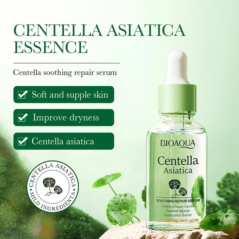Serum Bioaqua Centella Asiatica Antiacn Control Grasa Todo Tipo De