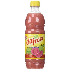 Dafruta Guava Concentrate Juice 16.9 Fl.Oz. | Suco de Goiaba Concentrado 500ml (Pack of 01)