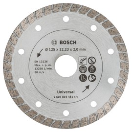 Bosch Home and Garden Turbo 2607019481 Diamond Cutting Disc 125 mm
