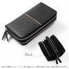 Multi-functional Large Capacity Python Switchable Long Wallet, Men's, W Zipper,