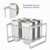 Kit de moldes para paletas de hielo de acero inoxidable,