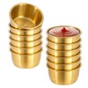 12 Pcs Stainless Steel Dipping Sauce Cup Ramekin Sauce Dipping