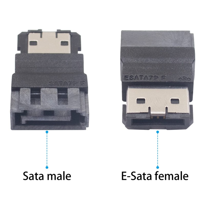 Duttek SATA to ESATA Adapter, Sata Adapter, ESATA 7Pin Female