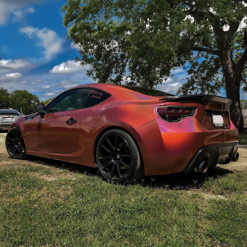 VViViD+ Gloss Psycho Chameleon Copper Premium Vinyl Wrap Film (1.5ft