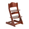 ECR4Kids Grows with Me Chair, Transitional Chair, Dark Walnut