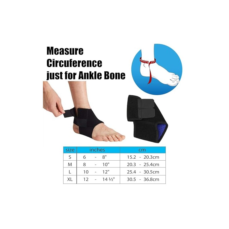 ATEK Ankle Support Brace, Ankle Stabilizer, Compression Ankle Sleeve,